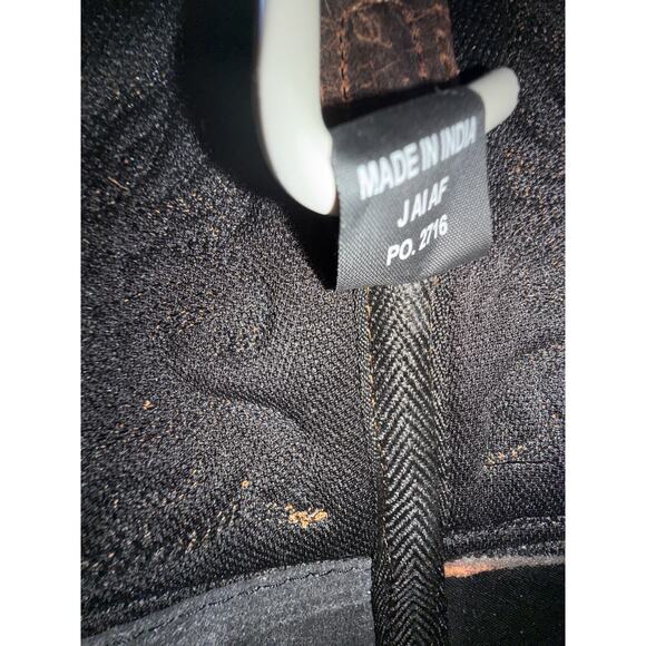 Dingo Willie Western Ankle Boots DI865 Brown Leather Embroidered Women's 9.5M - Picture 10 of 12